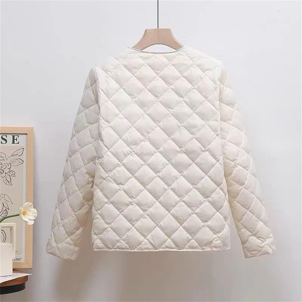 Down jacket liner women's thickened coat with v-neck thin slim warm bottoming
