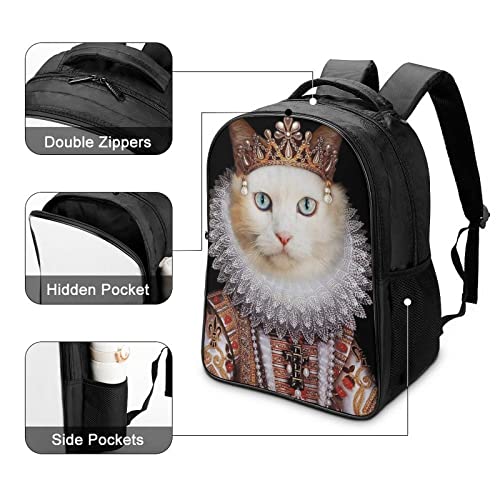 Sac à dos cool pour le collège avec motif de chat mignon - 4