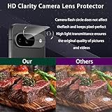 [2+2 Pack] Privacy Screen Protector for Google Pixel 9,Anti-Spy Tempered Glass Film, Fingerprint Recognition, 9H Hardness, Anti Scratch, Anti Fingerprint - Image 6