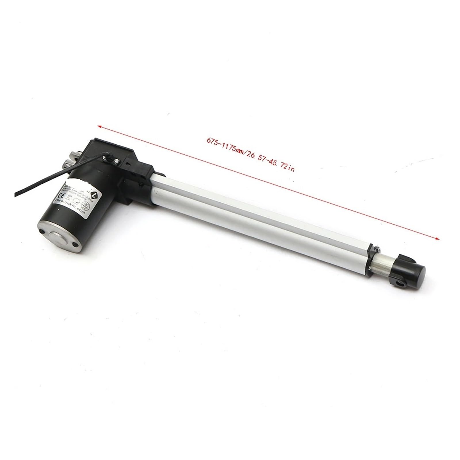 Attuatore lineare da 20 pollici, corsa 6000N/1320lbs, carico massimo, motore CC da 12 V, 48 dB Scenari di applicazione multipli
