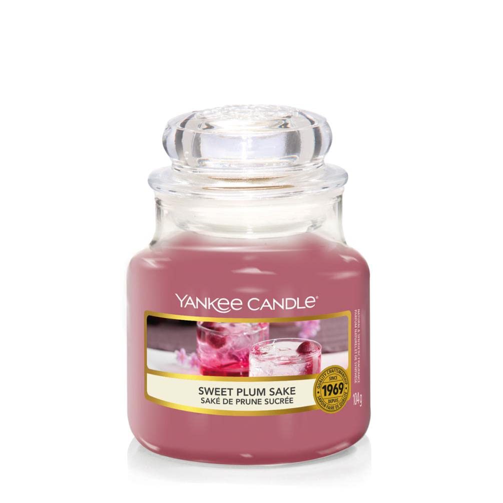 Yankee Candle Unisex Black 104G Jar Classic Plum Sweet Sake