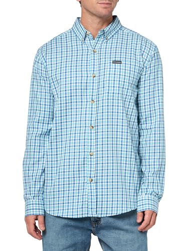Chemise Columbia Rapid Rivers II homme manches longues motif vichy bleu XL