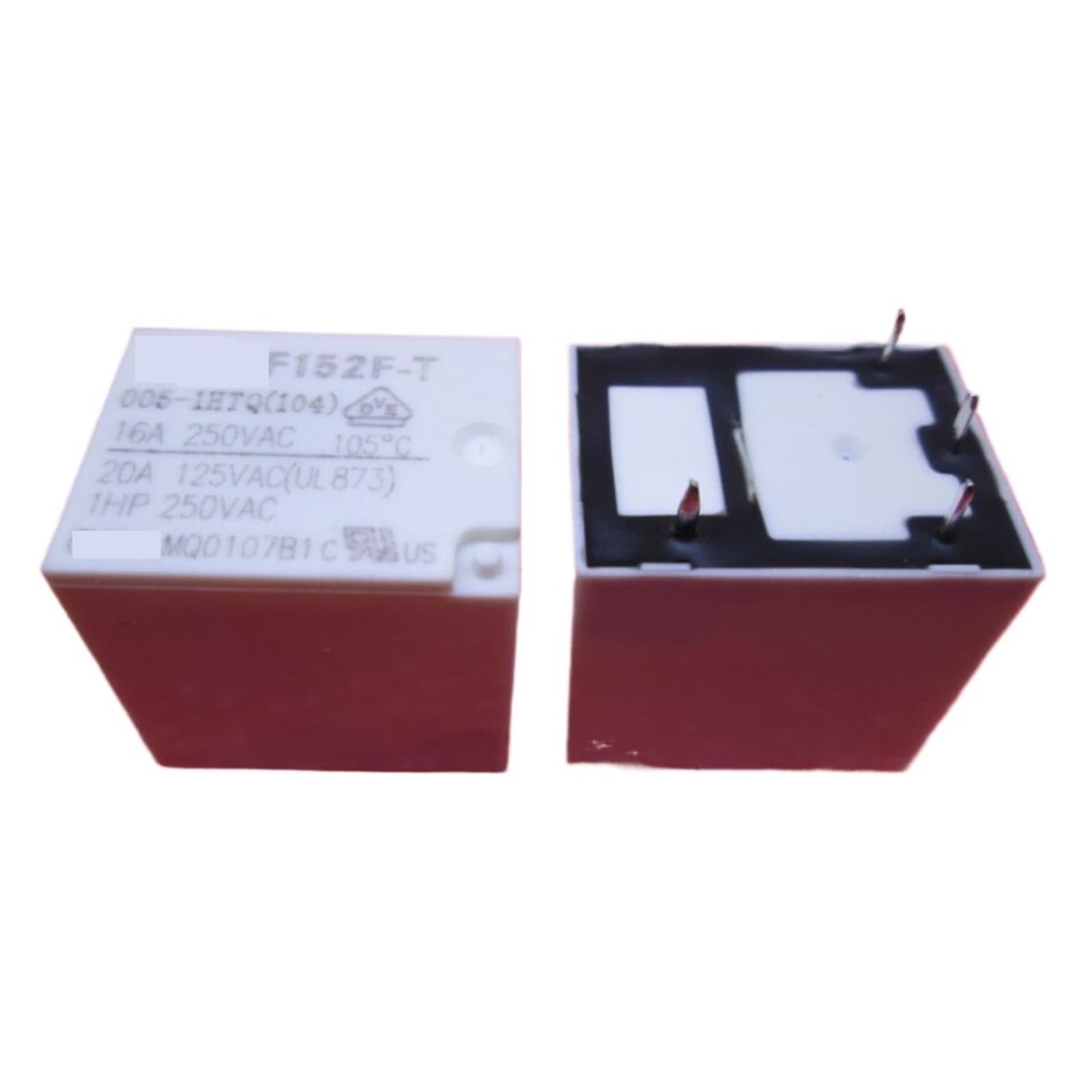 Relais electromagnetique HF152F-T 005-1HTQ 5V 16A pour maison connectee