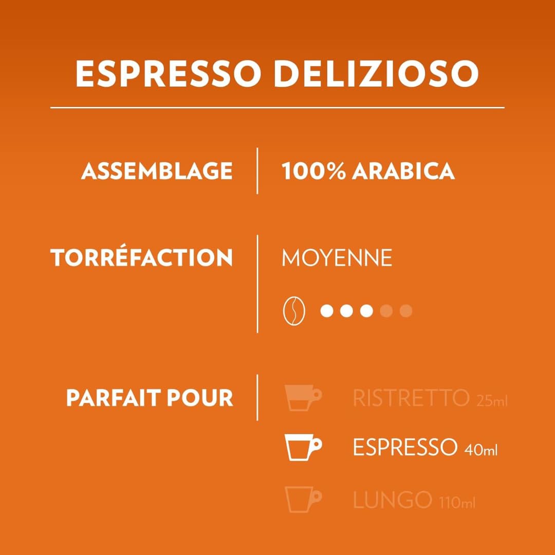 Lavazza Delizioso Kawa w Kapsułkach, Delizioso, 256 Sztuk
