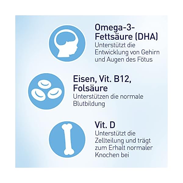Elevit 2 - Schwangerschaftsvitamine zur Nährstoffversorgung von Mutter & Kind ab der 13. Schwangerschaftswoche… – Bild 5