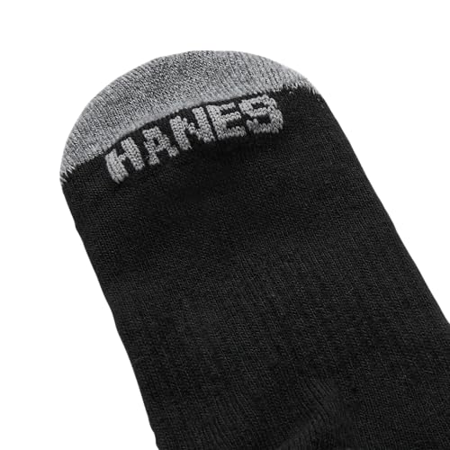 Image of Hanes Men's Socks, Active Cool X-temp Lightweight Moisture-wicking Cushioned Ankle, Crew and No Show, 12 and 14 Pair Packs