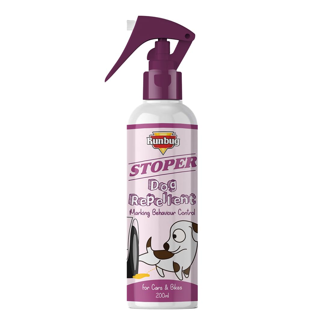 Runbug Stoper Dog Repellent | 100% Organic (Pack of 1)-200ml (B0CSZ5BD3Y) Amazon Price History, Amazon Price Tracker