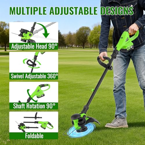 Battery Powered Grass Trimmer