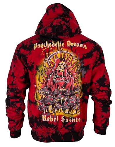 Xtreme Couture Rebel Saint by Affliction Men's Hoodie Reaper Heavyweight Premium Quality Hood