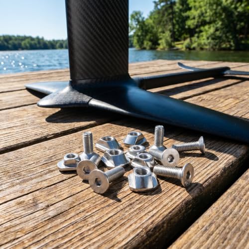Tornillos para tabla de surf SOLUSTRE con agarre mejorado y resistencia al óxido 7