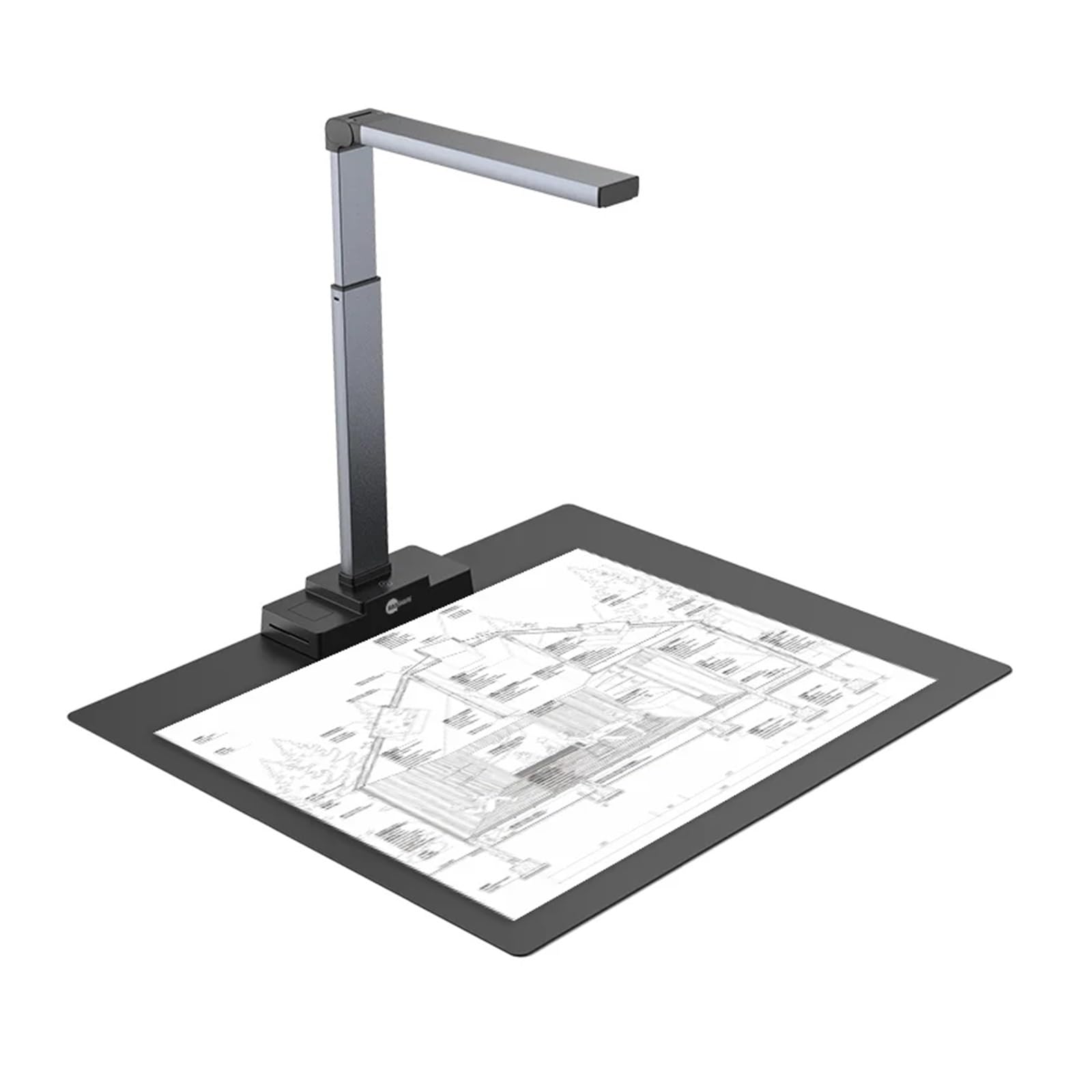 Scanner per documenti, Scanner A2/3/4 grande formato da 18 megapixel Riconoscimento OCR Messa a fuoco automatica for documenti 24 bit a colori