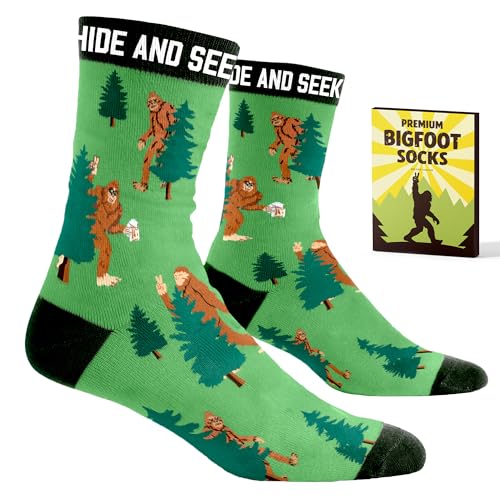 Image of VICRAZY Father Day Gifts for Husband, Dad, Grandpa, Men - First Mother's Day for Pregnancy Mom, Wife - Funny Bigfoot gifts