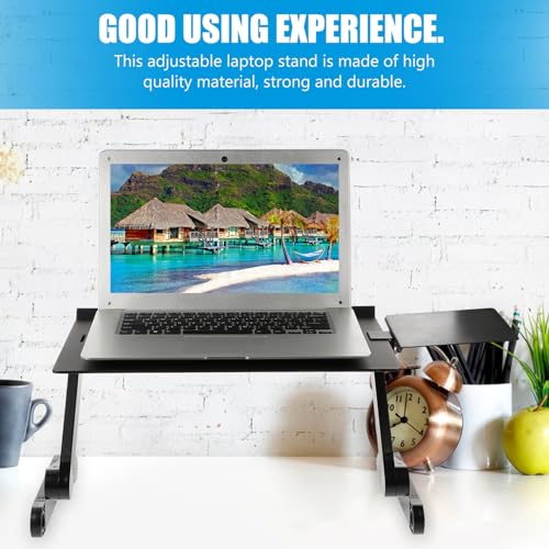 Base ajustable para laptop de aleación de aluminio SEWACC miniatura 7