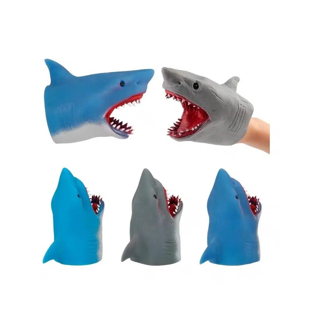 Depesche Dino World Shark Handpuppet Assortment