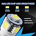 Marsauto 194 LED Bulb 6000K White 168 T10 2825 W5W 5SMD Replacement Bulbs for Car Dome Map Door Courtesy Side Marker Reading Glove Box License Plate Lights (Pack of 10)(Clear Lens Side Marker)