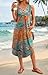 WIHOLL Summer Dresses for Women 2026 Sleeveless Flowy Hawaiian Dresses Beach Vacation Clothes for Women Sundresses Spring Casual Dress Floral Cruise Maxi Midi Sun Dress Tropical 2XL