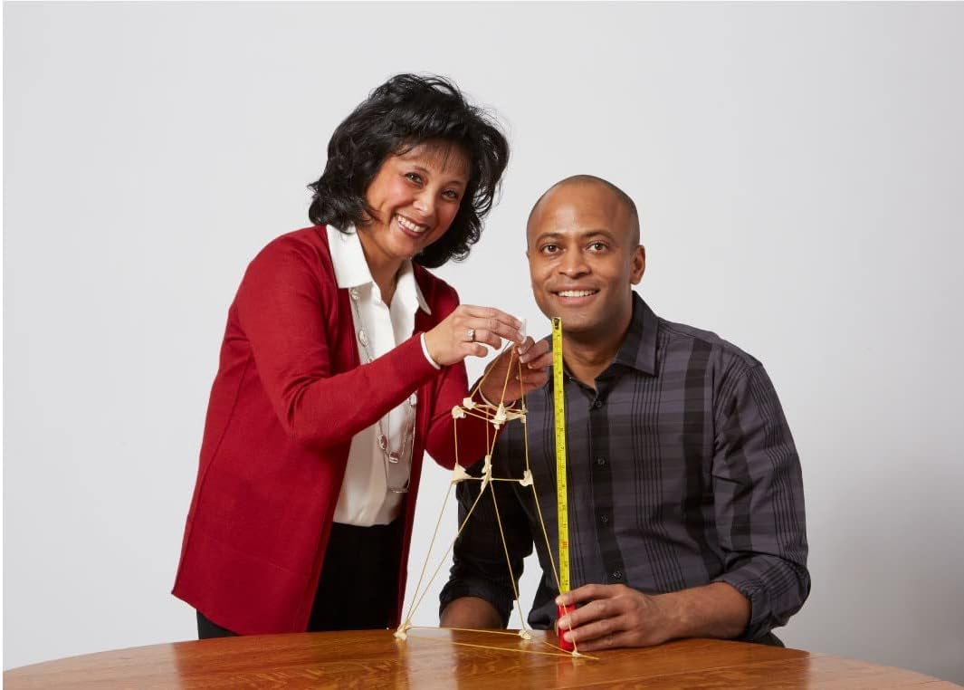 Trainers Warehouse Marshmallow Challenge | Team-building activity | All-in-one convenient kit | A challenge for innovation and prototyping