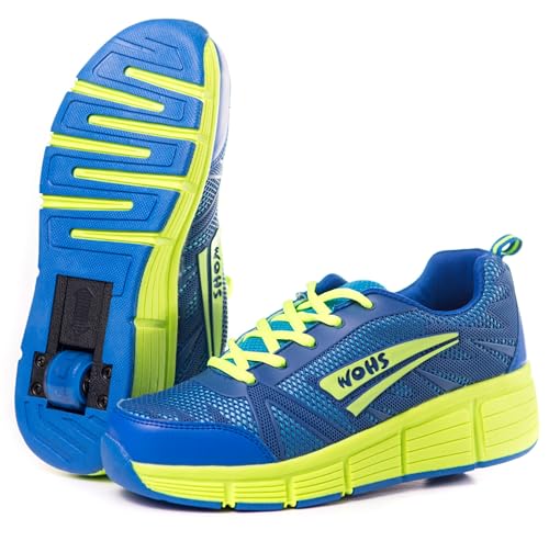 Zapatillas Deportivas con Ruedas automáticas retráctiles.