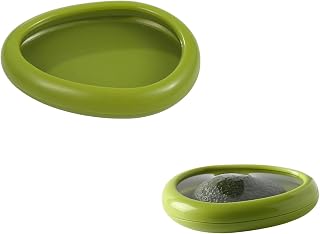 Avocado Saver, Fruit Storage Containers for Fridge, Fruit and Vegetable Anti-Oxidation Storage Box, Silicone Fruit Storage Box (Avocado C)