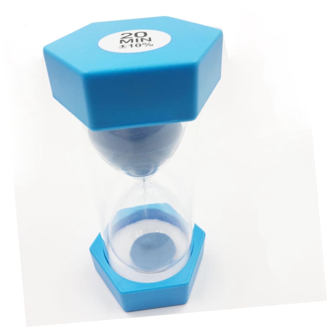 MAGICLULU 2 Relojes De Arena para Niños con Temporizador Visual De 20 Piezas para Niños Y Niñas con Luz Decorativa Hexagonal.