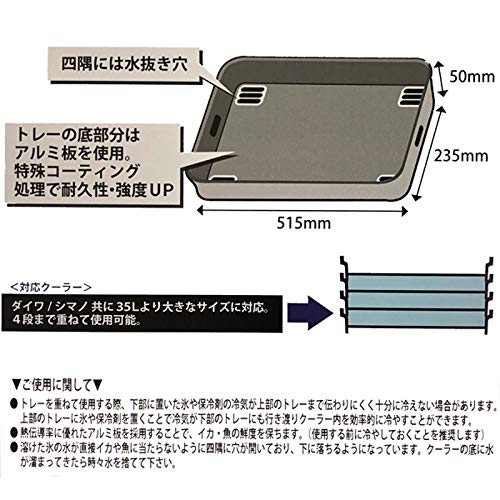 ウェーブギア キンキントレー KMY-1619 ウェーブギア キンキントレー KMY-1619 / イカトロ箱