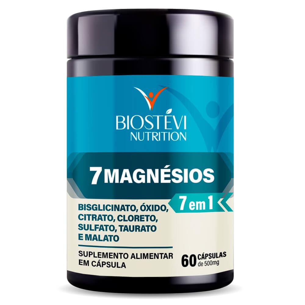 7 Magnésios 60 cápsulas Biostévi Nutrition | Amazon.com.br