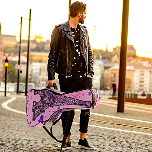 Housse de guitare Rock Ston Thinking pleine grandeur, rembourrée et protectrice pour guitare acoustique classique… - Les Beatles, Paul McCartney, John Lennon, RIngo Starr, George Harrison Housse de guitare Rock Ston Thinking pleine grandeur, rembourrée et protectrice pour guitare acoustique classique… – Image 7