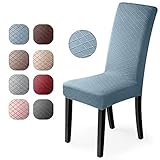 Fundas Para Sillas Respaldo Alto: Lista para instalar tus sillas Online 13 BalladHome Fundas para sillas 4 Piezas Jacquard Funda de Silla Elástica Fundas elásticas...