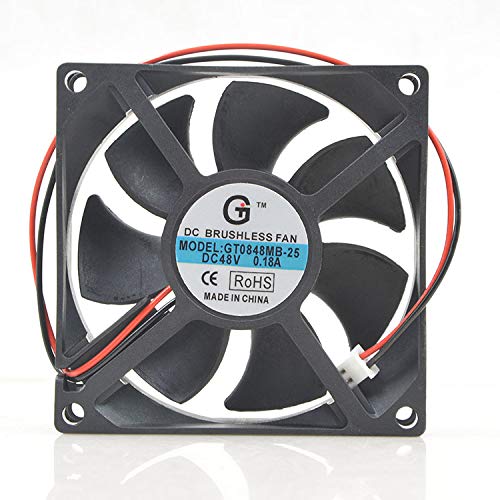 GT 8cm 8025 48V 0.18A GT0848MB-25 2Pin Elevator Inverter Fan
