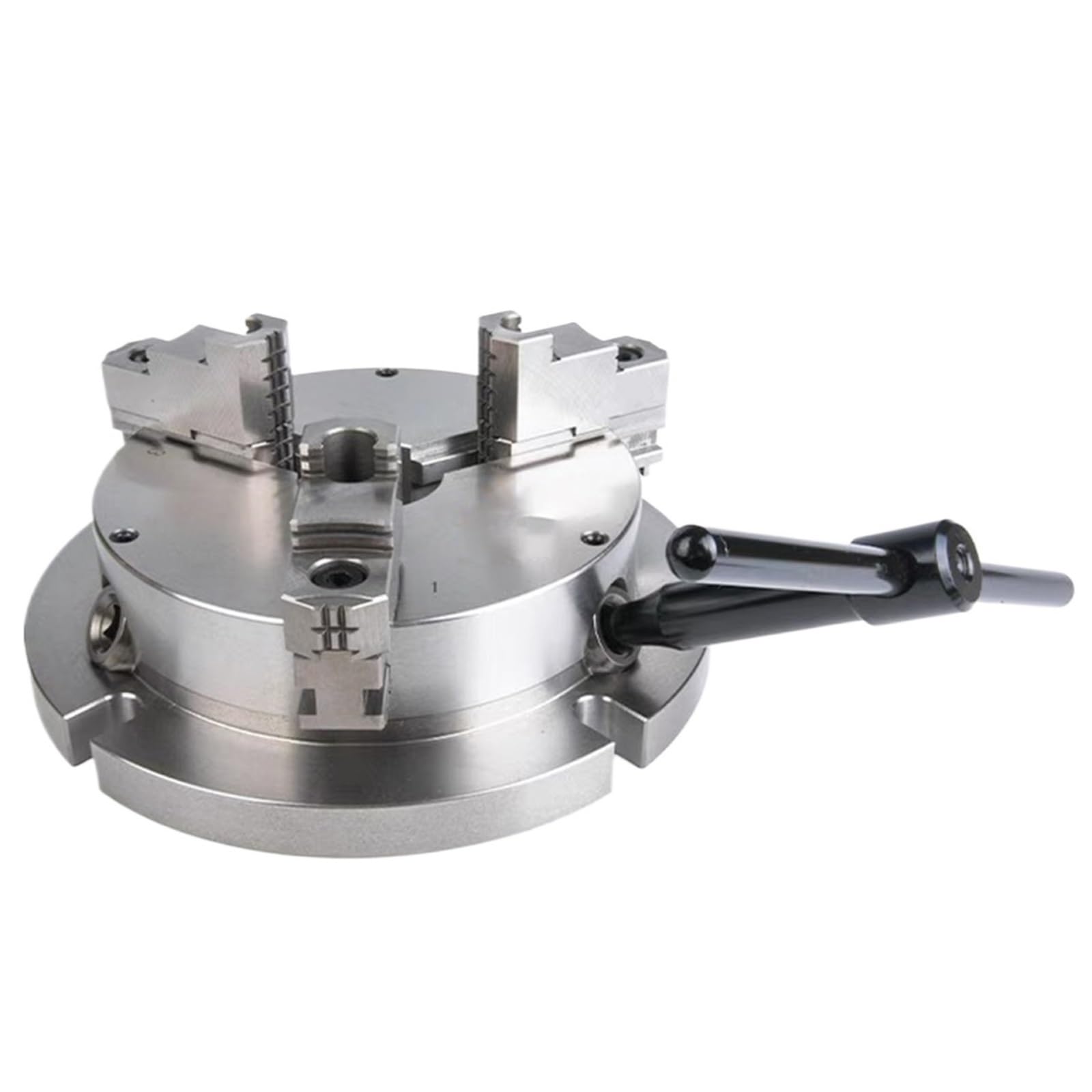 NBK-06/NBK-08/NBK-10 Potente Mandril Manual Autocentrante Vertical De 3 Mordazas, Mandril De Torno Pesado, Rango De Sujeción 8-250 Mm Para Fresadora, Torno CNC, Taladradora(6inch)