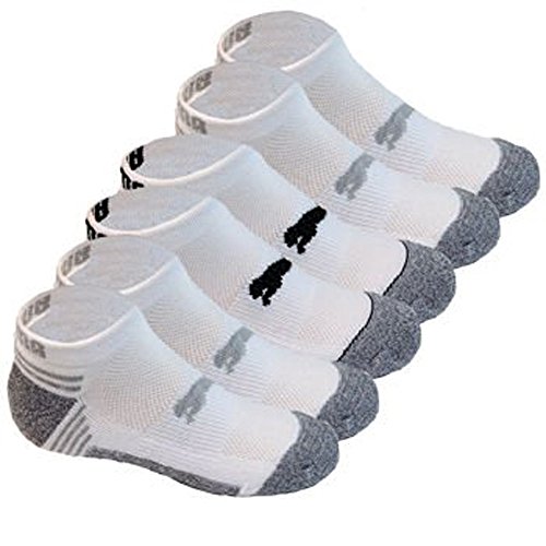 Puma Socks All Sport Cushioned Low Cut - 6 Pack Shoe Size 4