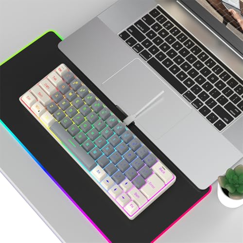 Teclado Mecánico Gaming 63 Teclas Con Cable miniatura 3