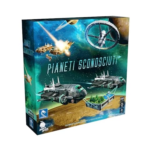 Pendragon - Pianeti Sconosciuti - Edizione italiana - Giocoda tavolo, Età 10+, 1-6 Giocatori