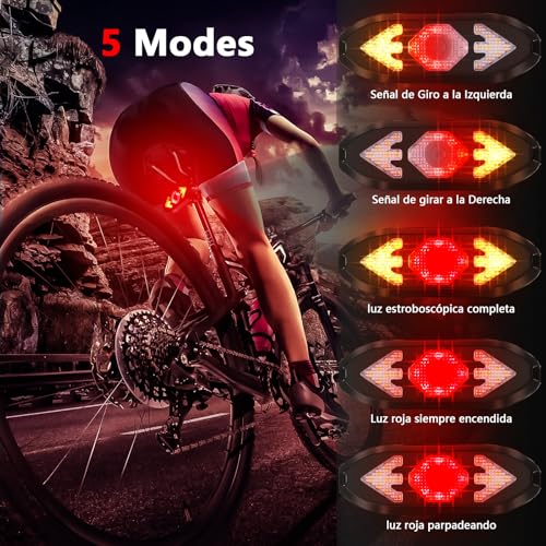 Luces traseras para bicicleta 14 Imagen adicional