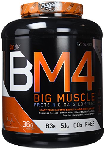 Starlabs Nutrition BM4 Big Muscle Suplemento Nutricional Sabor Caffè Latte - 2000 gr