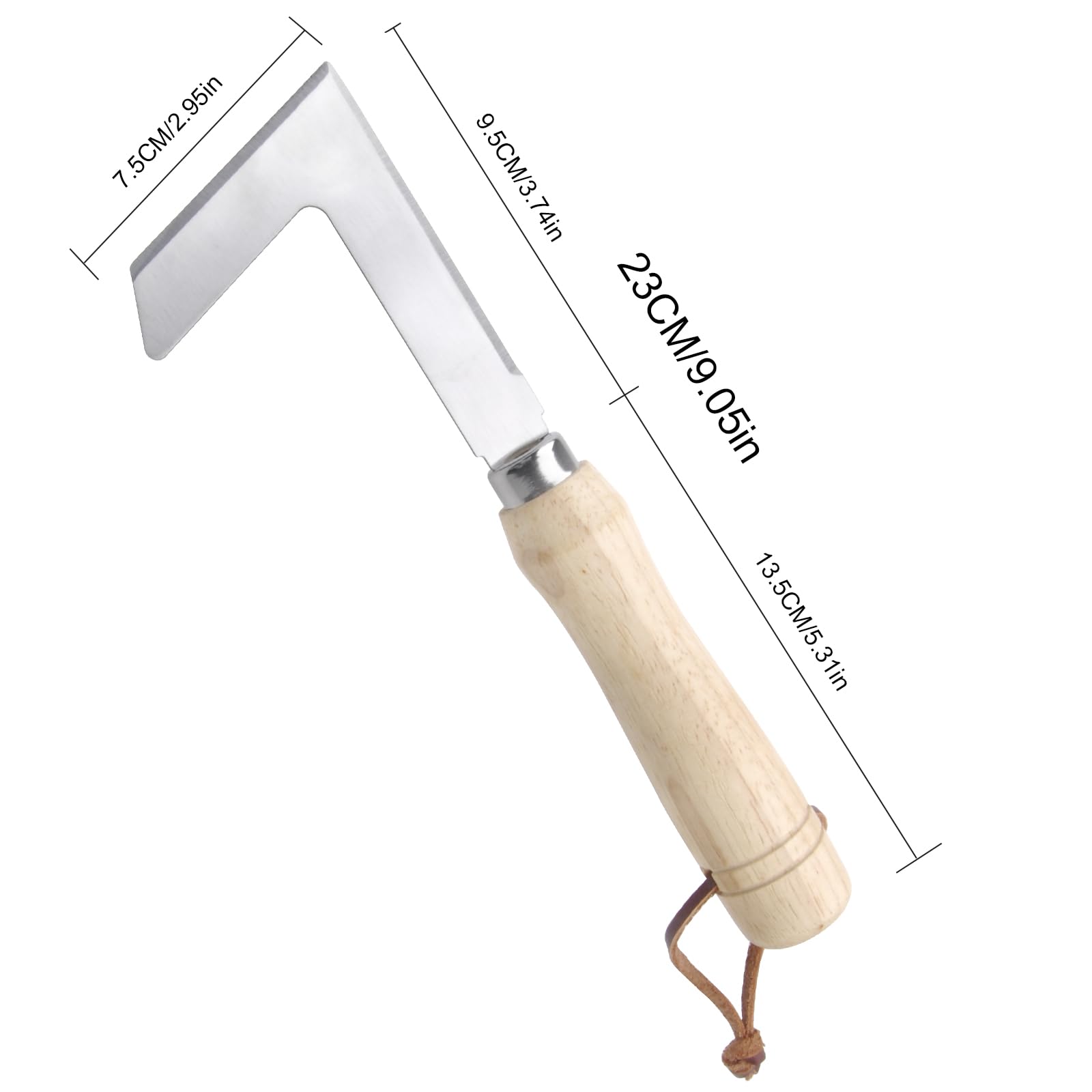 Berry&Bird Fugenkratzer Edelstahl - Unkrautentferner