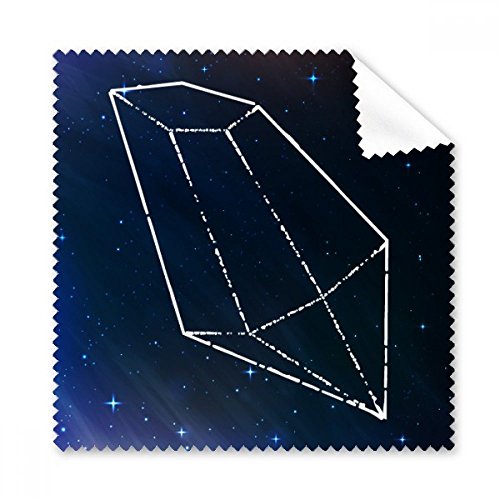 Chiffon de nettoyage bleu ciel univers star douceur supérieure pour verres