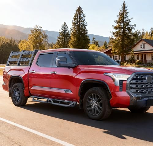 Image of COMNOVA Geometric Design Running Boards for 99-16 Ford F250 SuperCrew Cab