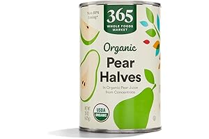 365 by Whole Foods Market, Pear Halves, Organically Grown, 15 Ounce