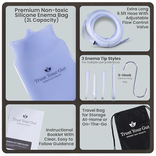 Trust Your Gut Silicone Enema Kit