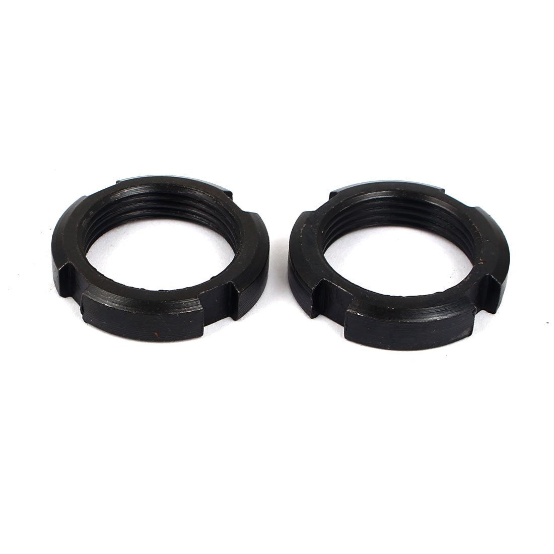 Aexit 4 Pcs M33 x 1,5 mm Hauteur écrous ronde rainuré GB812