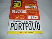 English 3D Language & Writing Portfolio Course B Volume 1 0545823064 Book Cover