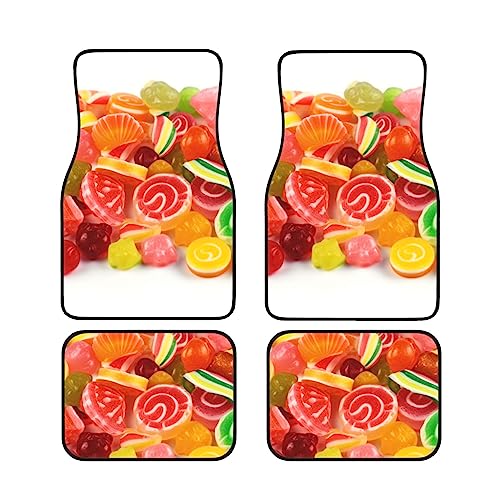 Tapis de sol voiture bonbons fruits pour les voyages en famille