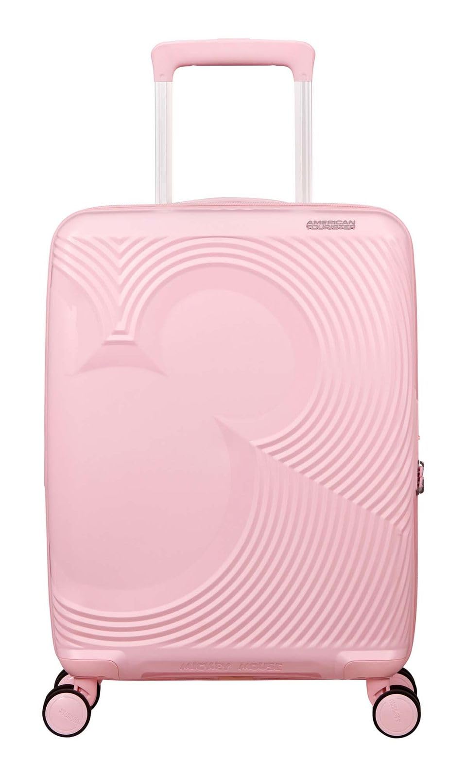 American Tourister Valise cabine 55 x 40 x 20/23 cm – Mickey Magic (Rose Pastel Pink)