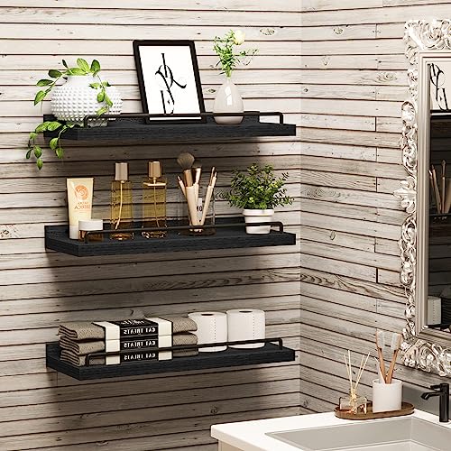 Ryofobetto WHFEI9765 Floating Shelves For Wall Decor Bathroom Shelves Over Toilet thumb #1
