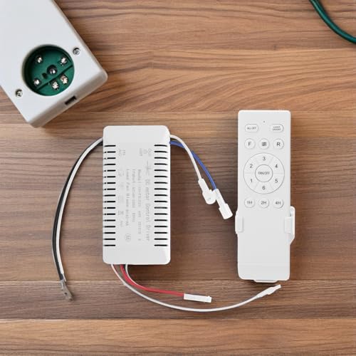 Control Remoto Fácil Instalación para Ventilador de Techo con Motor DC 7