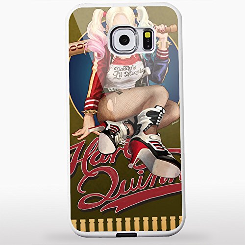Hot harle for Samsung Galaxy S6 EDGE White Case