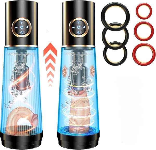 Male Enlargement Vacuum Pump with Vibrating and Suction Modes RU51446