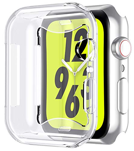 Bovon for Apple Watch Series 4 Screen Protector (40mm), iWatch 4 Case [3D Touch] [All Around Protective] [Ultra Clear] Soft TPU Cover Bumper for 2018 New Apple Watch 4