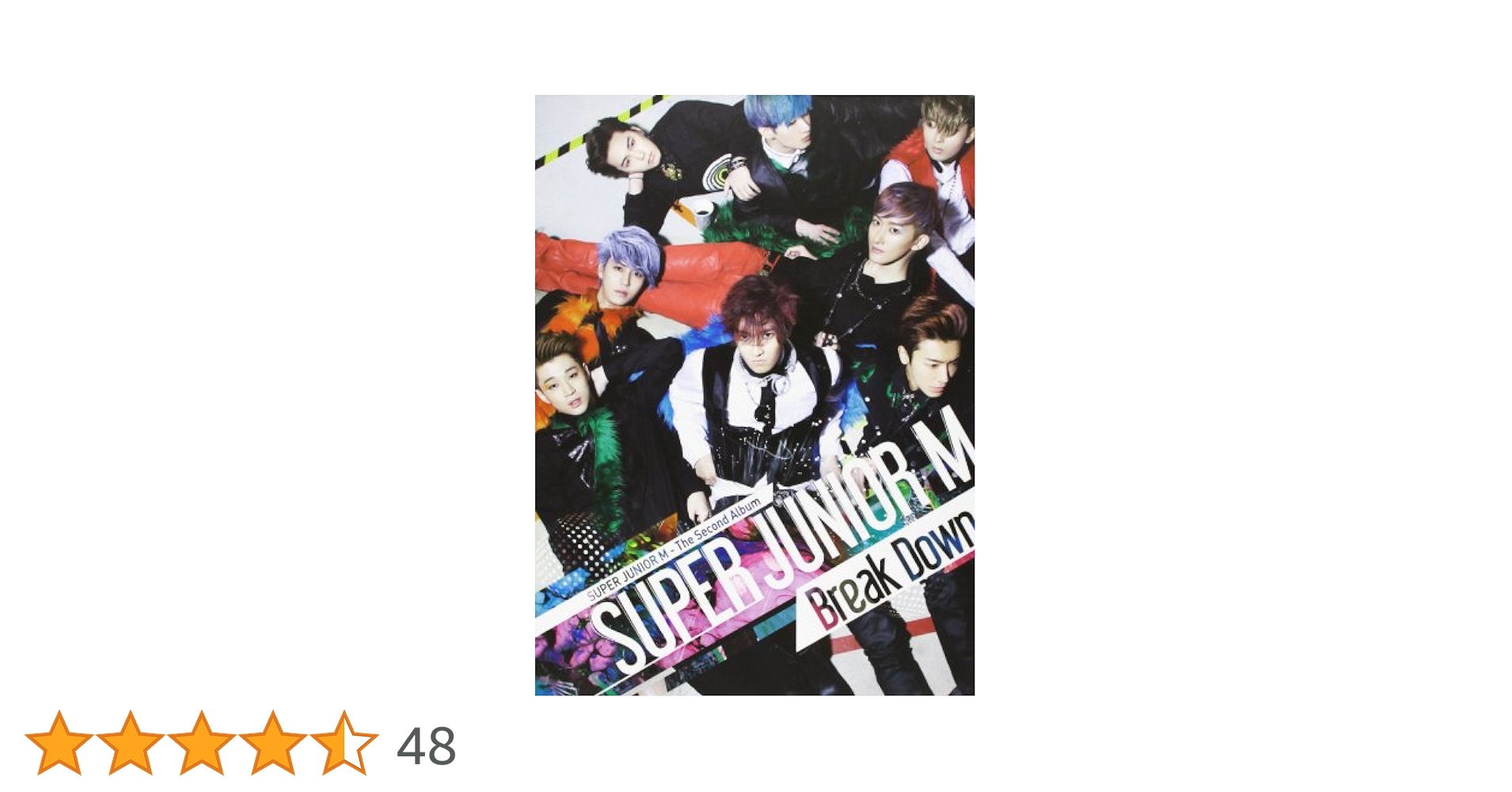 SUPER JUNIOR-M【韓国盤】CD『Break Down』ドンへ Break Down 【韓国版】 : SUPER JUNIOR-M | HMV&BOOKS online